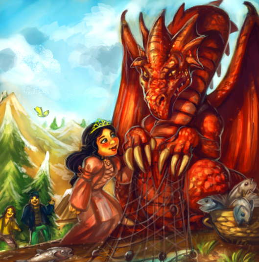 Grumpy dragon is grumpy...